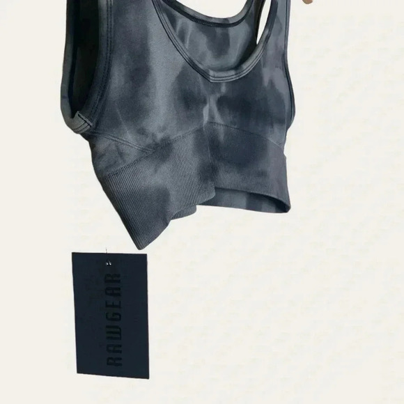 Rawgear Women's Size Small Pullover Activewear Gym Sports Bra in Dark Gray Camo - Picture 6 of 8